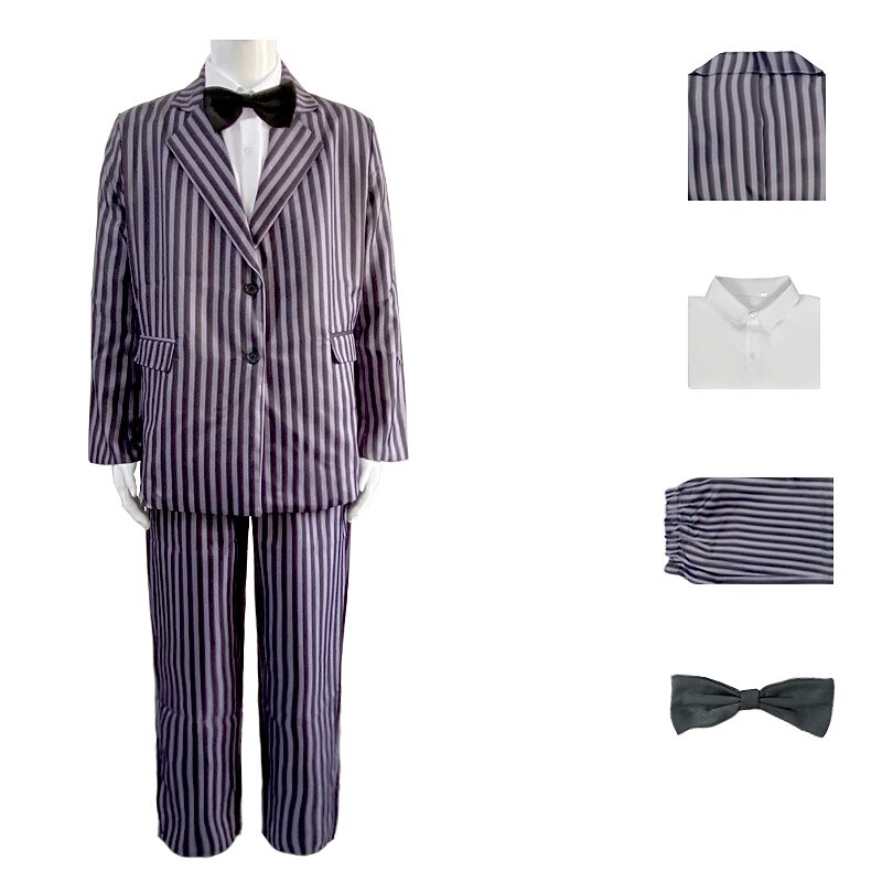 Gothic Horror Dark Academia Coat Blouse / Shirt Pants Cosplay Costume Movie Cosplay for Men's Adults' Masquerade3