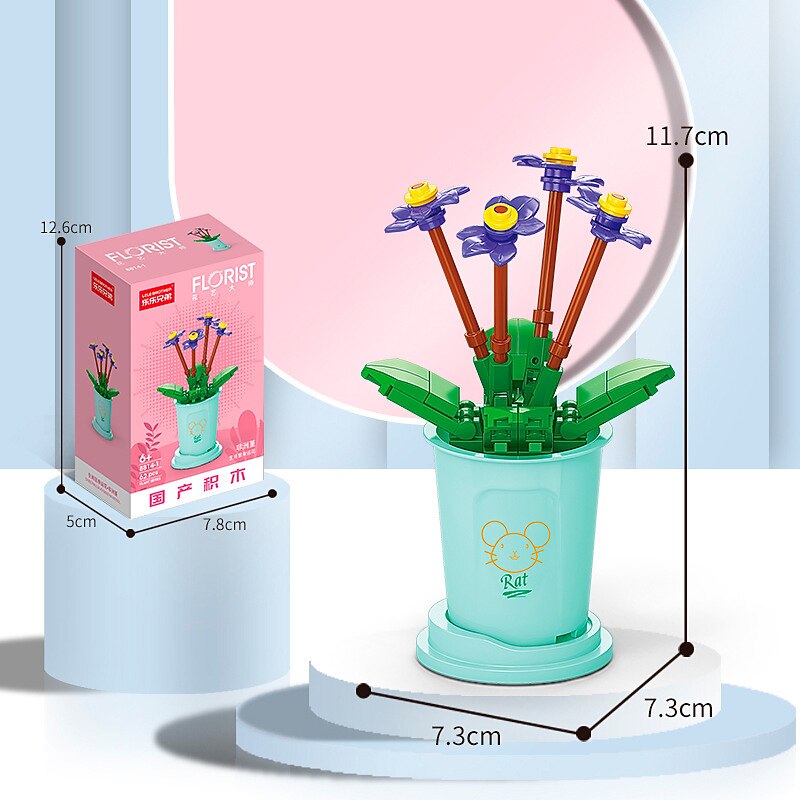 Festival Series Building Blocks Festival Tree Music Box Snowman Tabletop Decoration Holiday Gift Assembly2