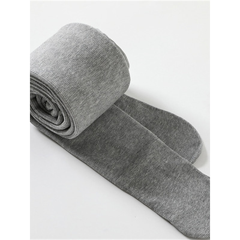 Women's Leggings Cozy Leggings Active Fashion Streetwear Full Length High Waist Plain High Cut Breathability Soft Comfortable Micro-elastic Outdoor Vacation Street Black Grey Light Gray Dark-Gray3