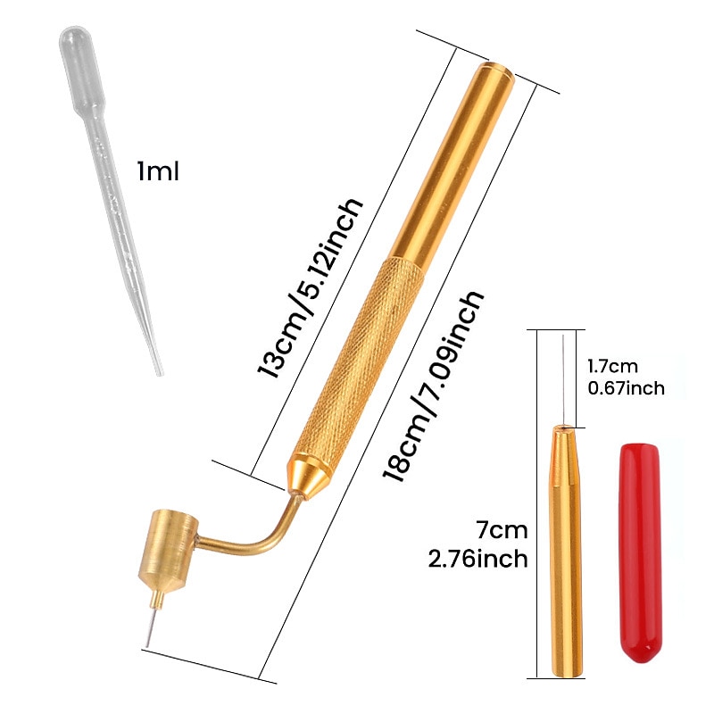 Slanting Fine Line Paint Pen Detailing Fine Line Fluid Writer Paint Applicator Pen Precision Touch Up Paint Perfect for Rock Chips and Scratch Repair3