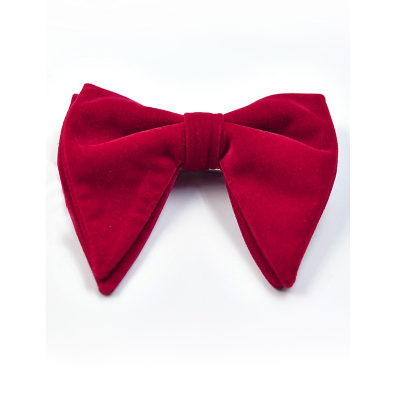 Men's Wedding Ties Solid Colored Black Pink Wine 20234