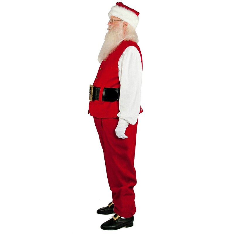 Santa Claus Santa Suits Cosplay Costumes Men's Christmas Cosplay Costume Adults' Christmas Masquerade Christmas Party Costume4