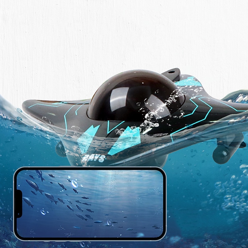 Wifi Mobile Remote Control With Six Channels For Real-time Transmission Of Underwater Camera Boats Mini Remote-controlled Boats4