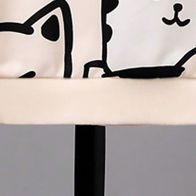 Girls' 3D Cat Sweatshirt Pullover Long Sleeve 3D Print Fall Winter Fashion Streetwear Adorable Kids 3-12 Years Crew Neck Outdoor Casual Daily Regular Fit2