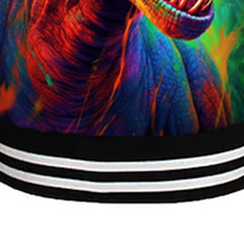 Boys 3D Dinosaur Jacket Long Sleeve Fall Winter Active Streetwear Cool Polyester Kids 3-12 Years V Neck Street Daily Regular Fit3
