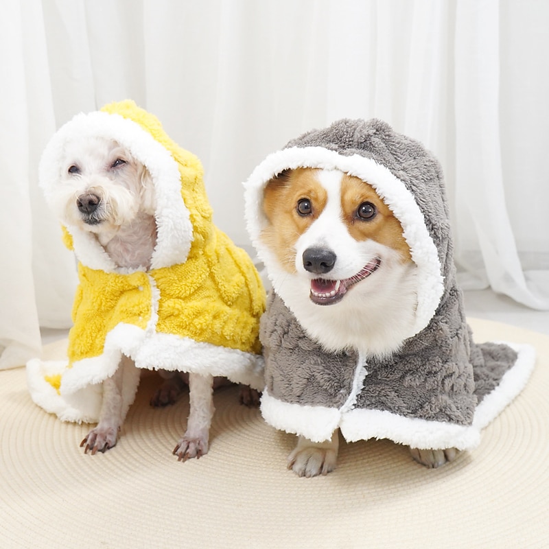 Dog Cat Pajamas Cloak Fashion Casual Winter Warm Breathable Soft Washable Comfortable Christmas Outdoor Casual Daily Dog Clothing for Bichon Frise Pomeranian Baby Pet Papillon Small3