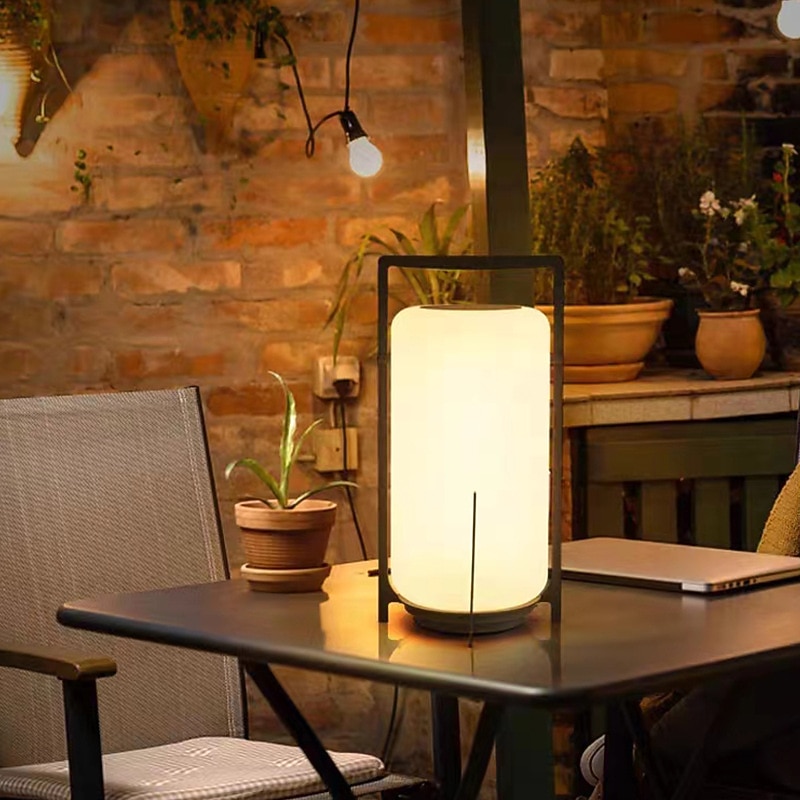 Outdoor Standing Lamp Waterproof IP65 Plug In Courtyard Lamp Landscape Atmosphere Lawn Terrace Garden Layout Balcony Power Adapter 110-240V4