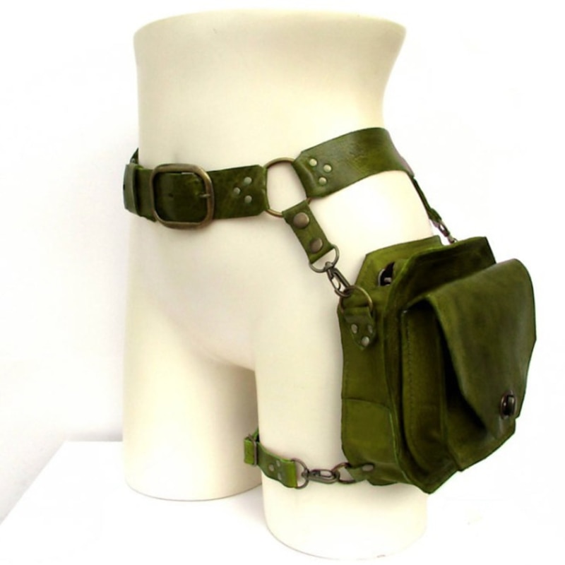 Punk & Gothic Medieval Steampunk Bag Plague Doctor Solid Color Fancy Dress Men's Women's Carnival Masquerade Back To School Party Special Occasion Adults' Bag4