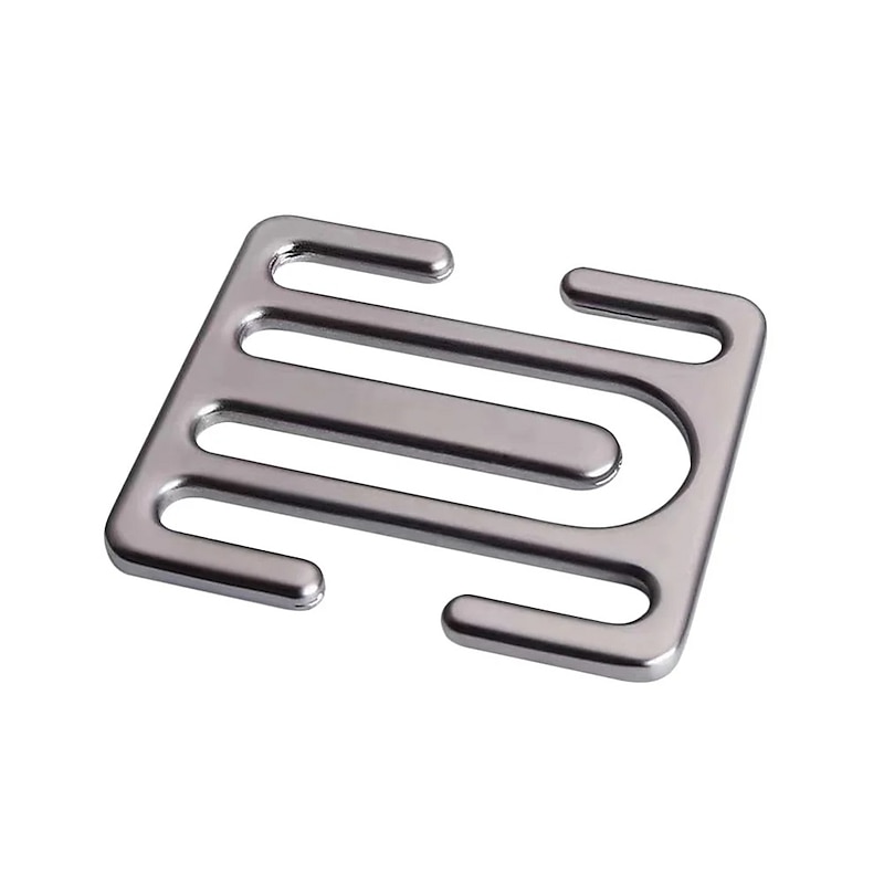 2PCS Seat Belt Clips Seatbelt Adjuster Universal All Auto Models Metal Seat Belt Clip Improve Driving Comfort Suitable for Fat Man 7