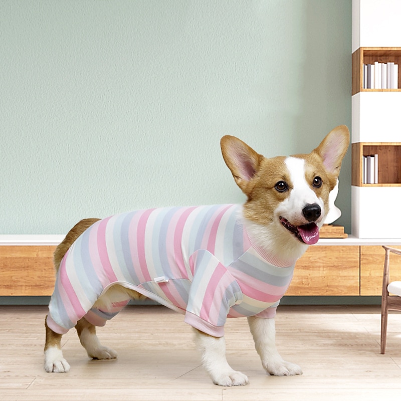 Dog Cat Pajamas Fashion Casual Winter Breathable Soft Washable Comfortable Christmas Outdoor Casual Daily Dog Clothing for Bichon Frise Pomeranian Baby Pet Papillon Small