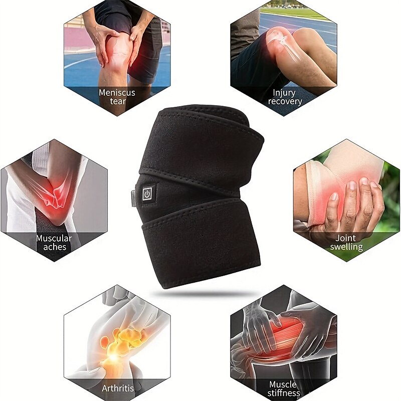 Knee Heating Pad With Adjustable Temperature For Pain Relief And Arthritis Support4