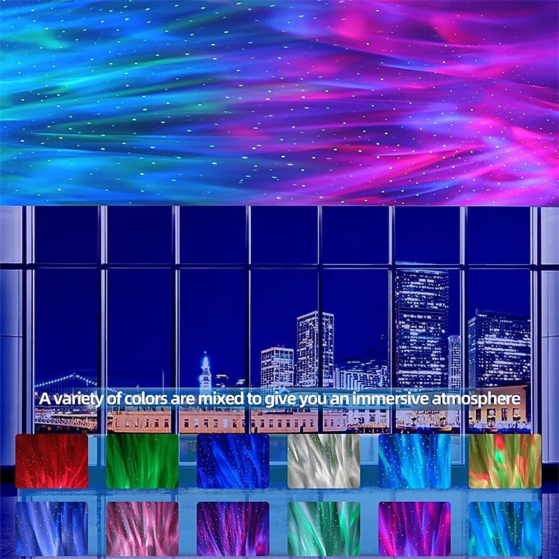 Rosssetta Star Projector Galaxy Light Projector With Remote/BT Control Star Light Projector Speaker For Bedroom/Ceiling/Home Decor Led Light Projector3