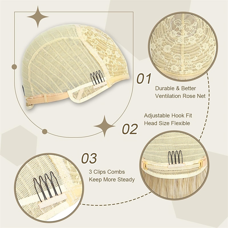 Modern Short Shaggy Mullet Wig for Women 80s Mullet Wig Pixie Cut Wig With Bangs Synthetic Natural Fake Blonde Hair Replacement Wigs with White Highlights 14inch Mullet Haircut(Blonde) Halloween Wigs4