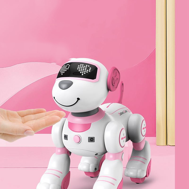 JJRC Children's Remote Control Intelligent Voice Dialogue Stunt Machine Dog Electric Induction Programming Dance Toy Gift Girl4