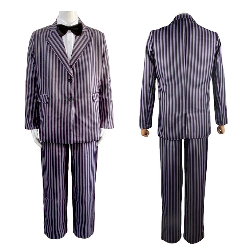 Gothic Horror Dark Academia Coat Blouse / Shirt Pants Cosplay Costume Movie Cosplay for Men's Adults' Masquerade2