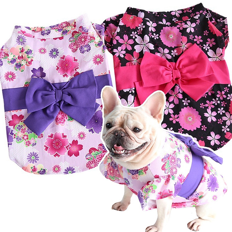 Dog Cat Dress Fashion Cute Winter Soft Washable Comfortable Outdoor Casual Daily Dog Clothing for Bichon Frise Poodle Pomeranian Baby Pet Papillon