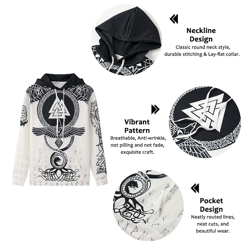 Men's Hoodie Pullover Hoodie Sweatshirt Green Blue Purple Light Green Red Hooded Print Daily Going out 3D Print Plus Size Basic Designer Casual Fall Clothing Apparel Hoodies Sweatshirts Long Sleeve2