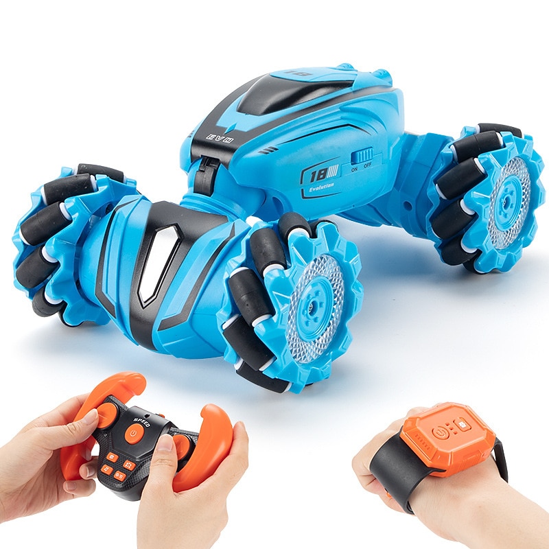 Automatic Demonstration Gesture Sensing Remote Control Twist Car Climbing Off Road Drift Special Effects Dance Car Toys