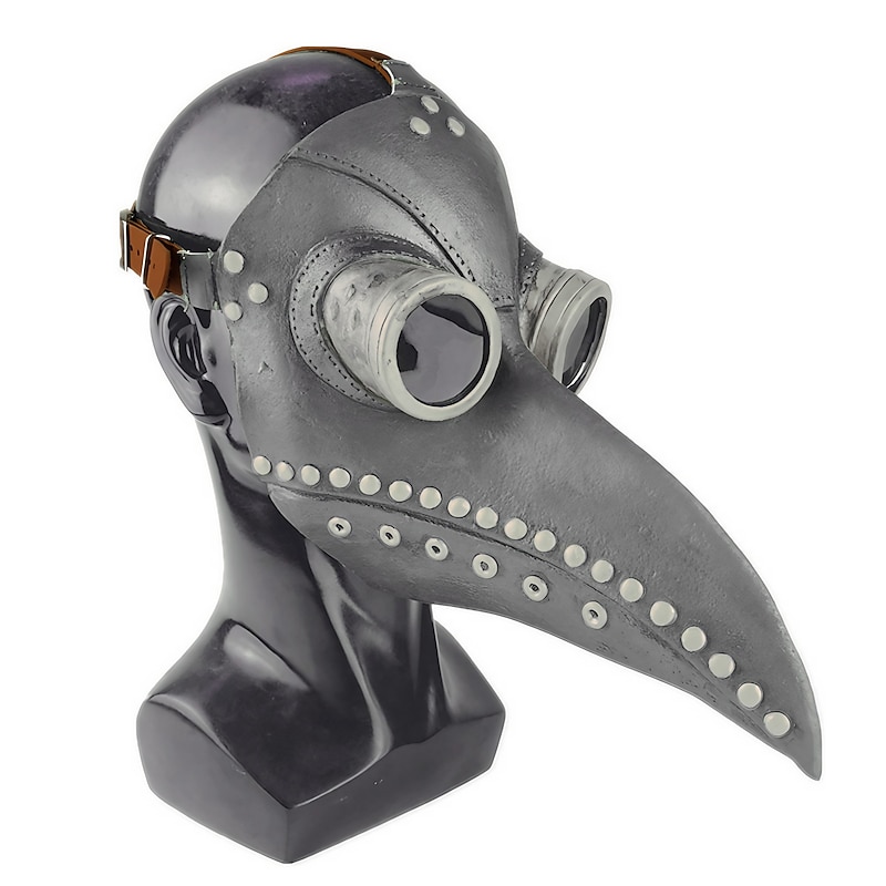 Punk & Gothic Medieval Steampunk Masquerade Plague Doctor Fancy Dress Men's Women's Unisex Masquerade Party / Evening Adults' Mask2