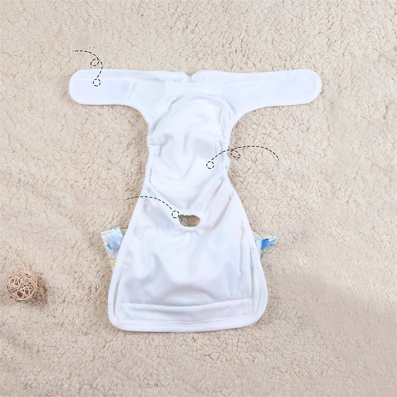 Dog Cat Dog Physiological Menstrual Pants Fashion Casual Breathable Soft Washable Comfortable Bed Casual Daily Dog Clothing for Pomeranian Baby Pet Papillon Small3