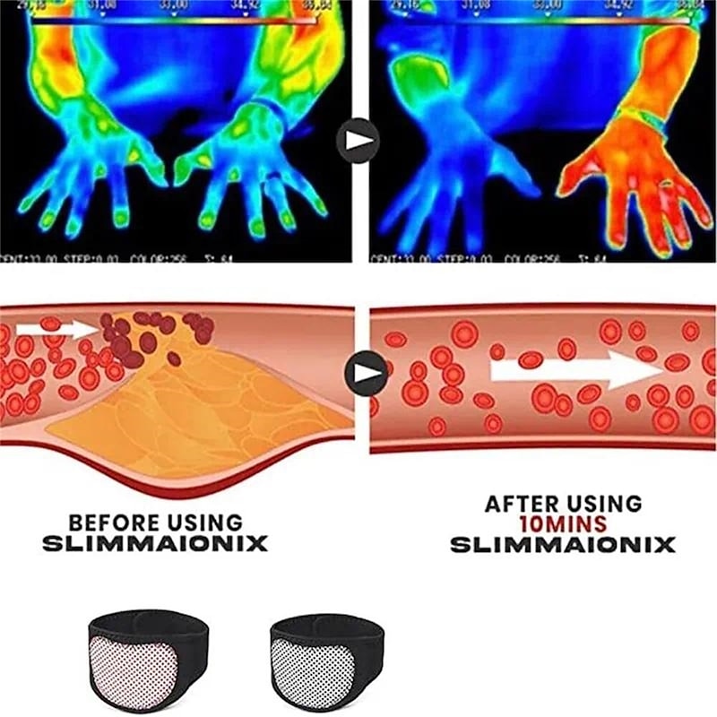 1pc Slimmaionix Sauna Arm Trimmers - Arm Bands for Body Slimming and Toning, Supports Up to 80kg2