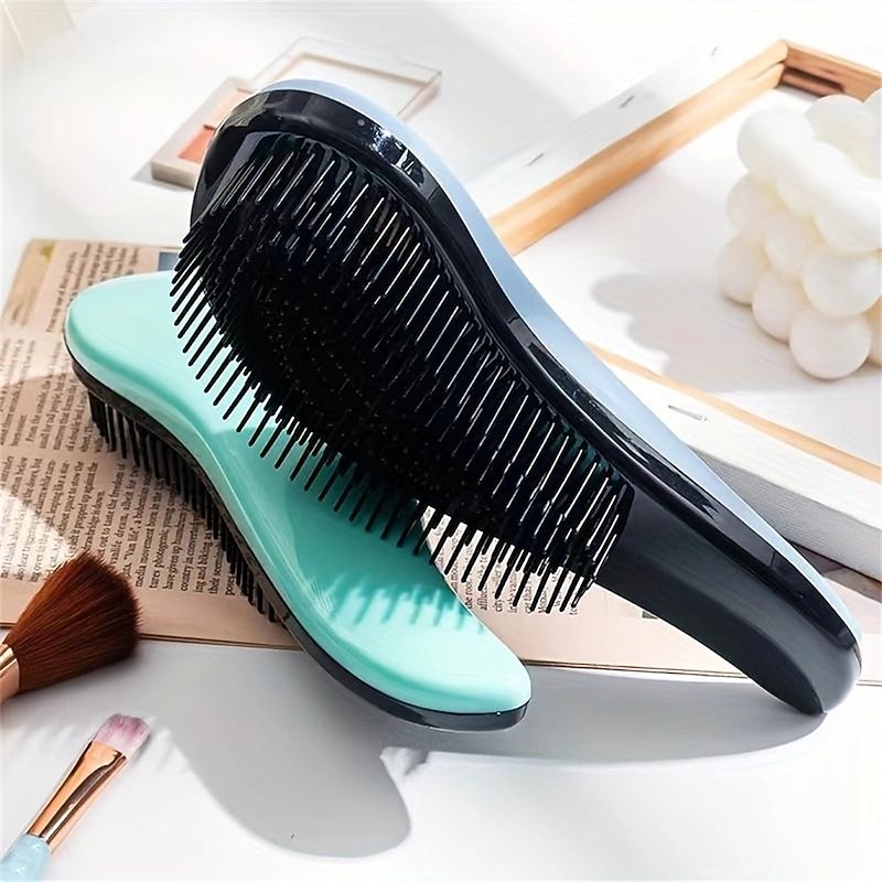 Anti-Static Detangler Hairbrush for Scalp Massage and Travel - Perfect for Dry and Wet Hair4