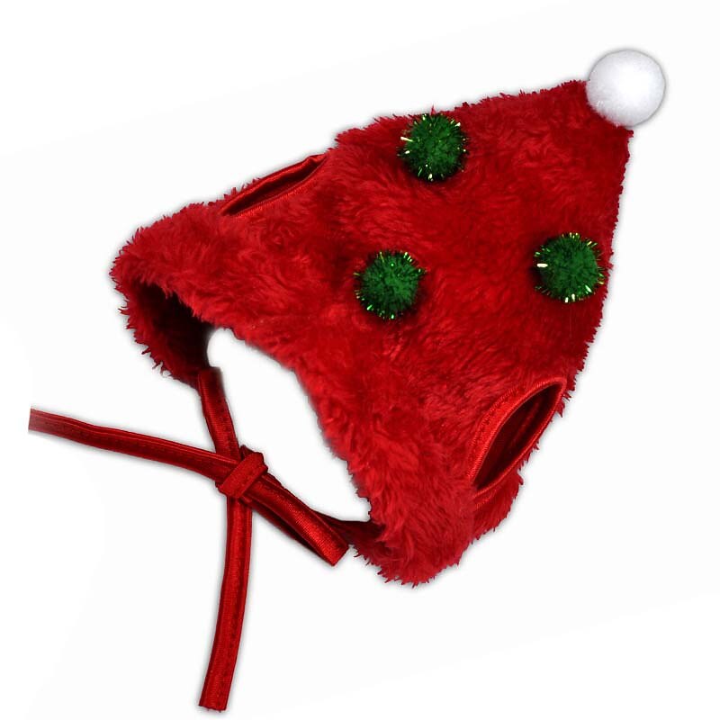 Dog Christmas Outfit Pet Christmas hat Cat dog cute pet head costume Panda small dog hat cat toy head3