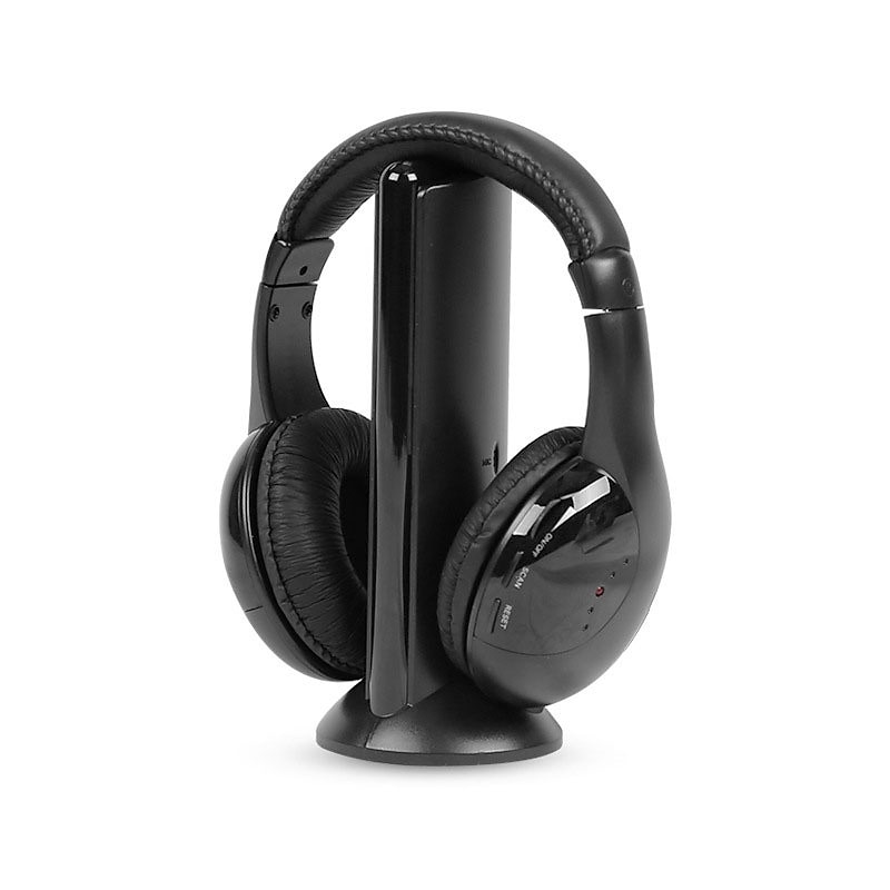 5-in-1 wireless multi-function headset monitoring FM radio earphone for PC Laptop Computer TV TW-6994