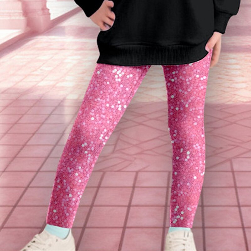 Girls' 3D Cat Sweatshirt & Legging Set Set Long Sleeve 3D Print Fall Winter Active Fashion Daily Kids 3-12 Years Crew Neck Outdoor Vacation Date Regular Fit4