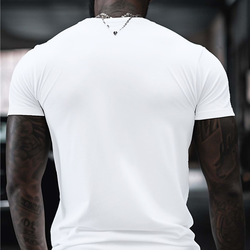 Men's Tree Merry Christmas T Shirt Tee Top Cotton Short Sleeve Graphic Shirt White Dark Blue Beige Comfortable Tee Sports Outdoor Holiday Fashion Designer Clothing2