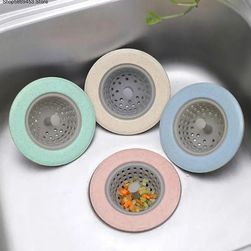 Sink Strainer Silicone Sieve Kitchen Sink Filter Mesh Fillers For Hair Gootsteen Zeef Things For Kitchen Accessories4