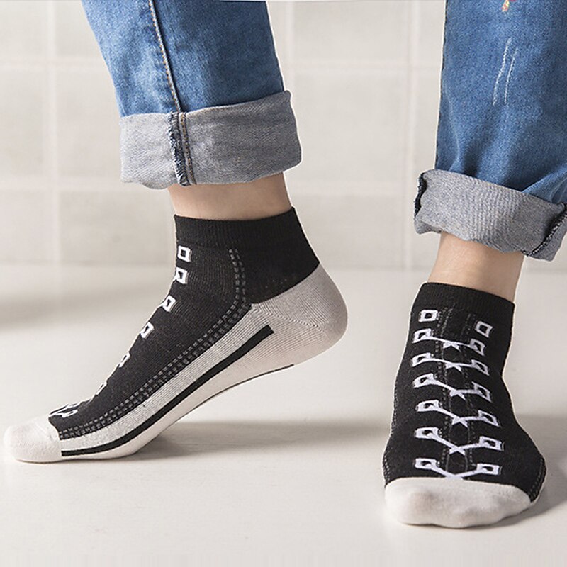 5 PairsWomen's Ankle Socks Low Cut Socks Work Daily Holiday Multi Color Sporty Casual Formal Casual Socks2