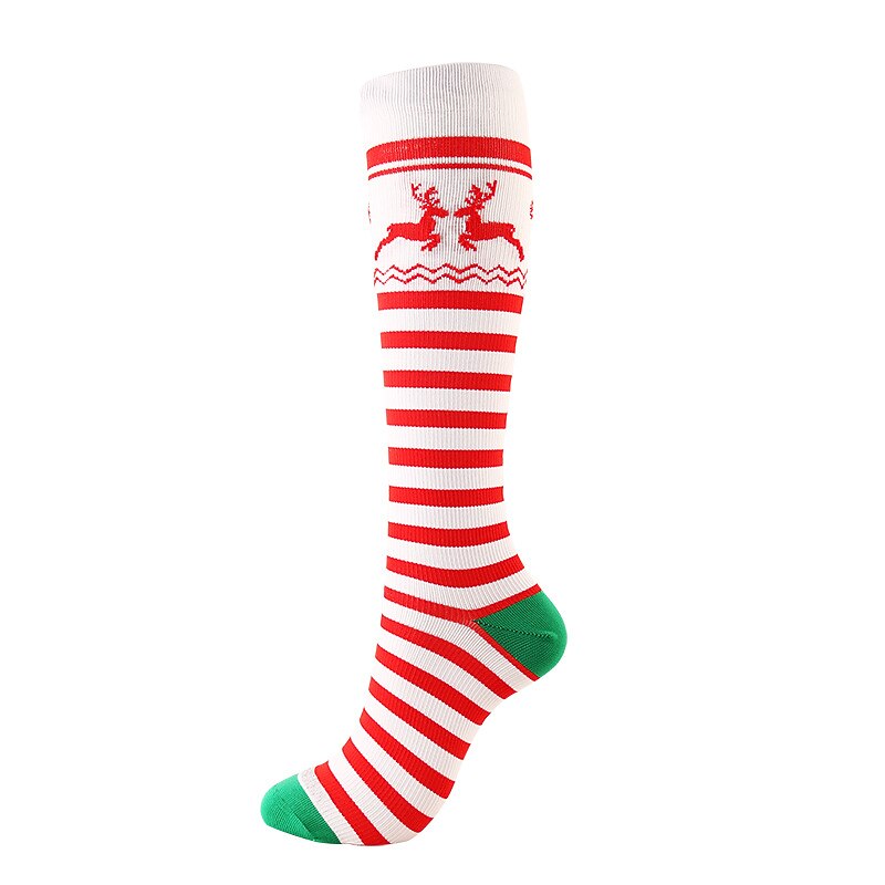 Santa Claus Reindeer Christmas Socks Unisex Cute Christmas Christmas Eve Socks4