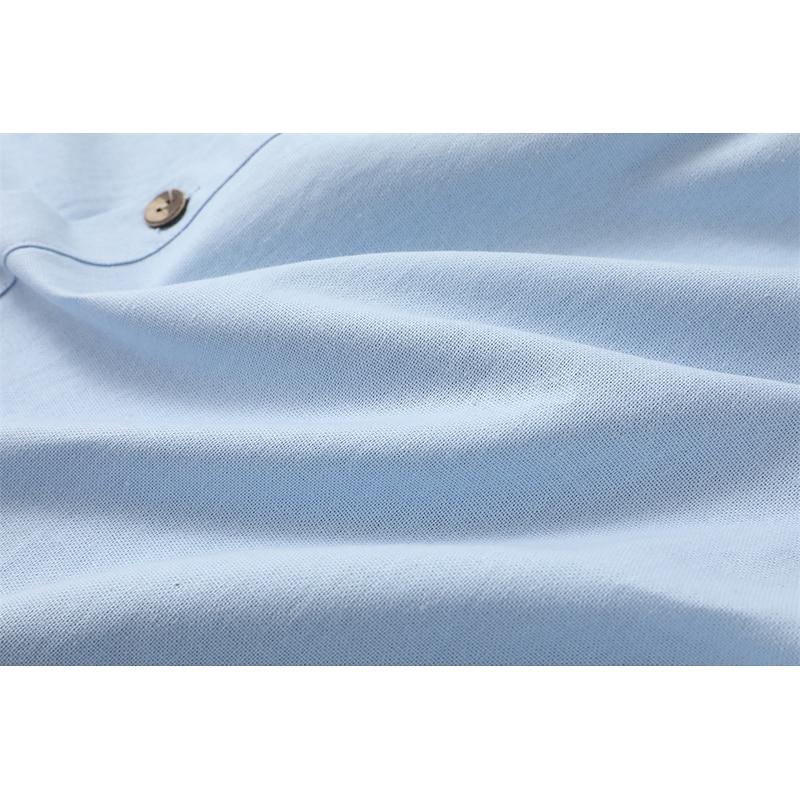 Men's Shirt Linen Shirt Calico Shirt Beach Wear Button Up Shirt Hooded Shirt Plain Vacation Casual Black White Blue Green Long Sleeve Hooded Spring & Summer Clothing Apparel Buttons2