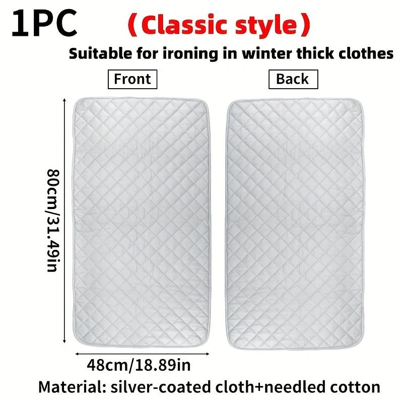 Portable Ironing Mat Blanket (Iron Anywhere) Ironing Board Replacement, Iron Board Alternative Cover Portable Ironing Board Cover/Padding /Quilting Washer/Dryer Heat Pad3