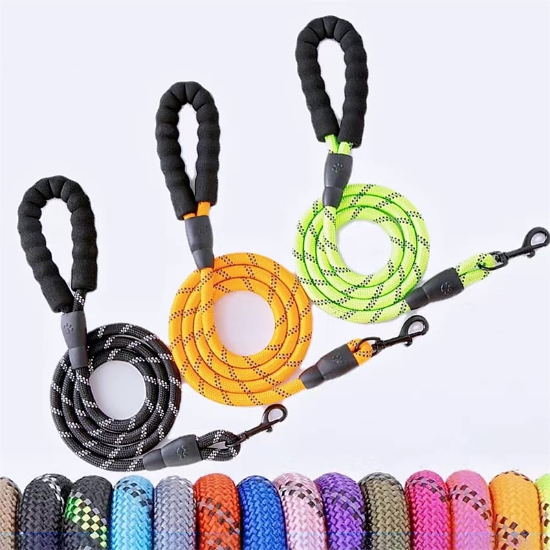 Explosion-proof reflective pet leash dog chain dog leash large and medium-sized dog leash manufacturers