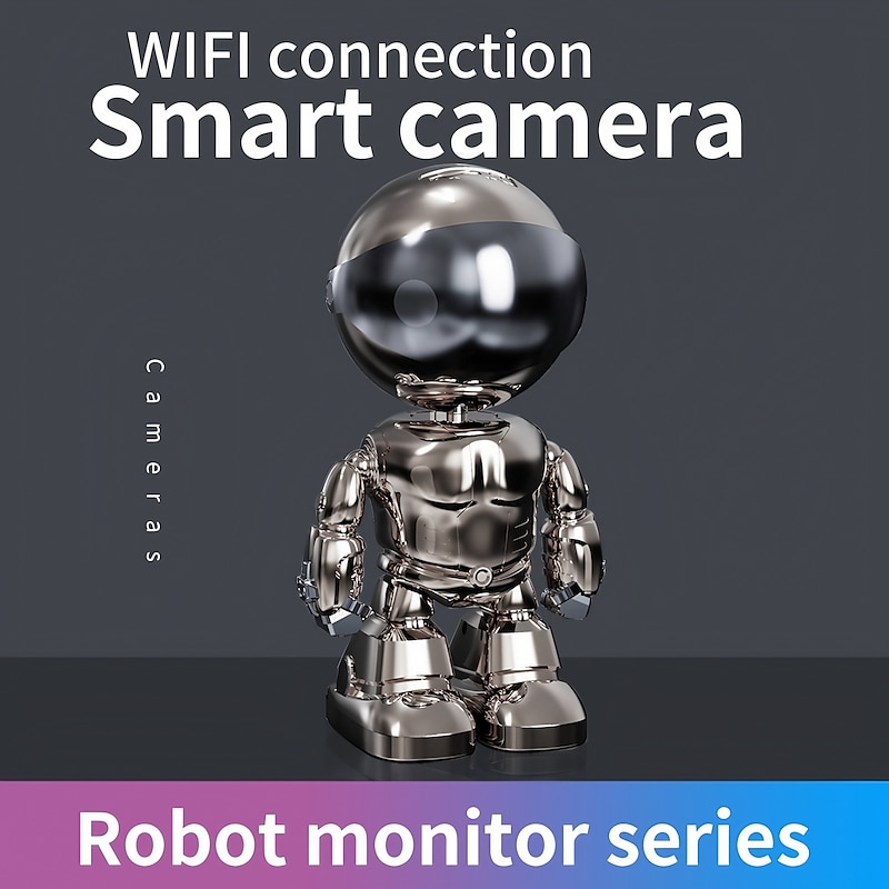 IP Camera 1080P Mini Wireless Motion Detection Remote Access IR-cut Indoor Support 128 GB - Main Image