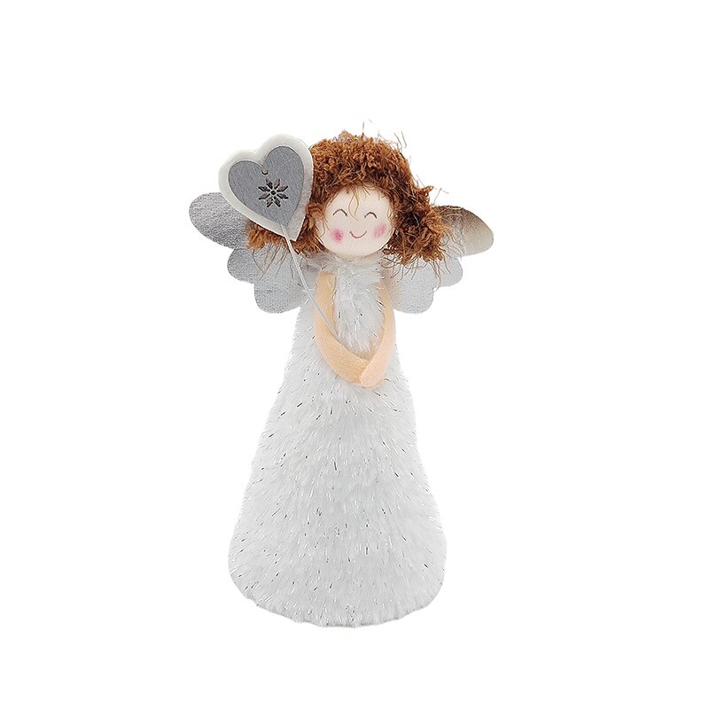 Christmas Angel Tree Topper Decorations Memorial Decorations Number Pendant Mini Decor Christmas Tree Ornaments Xmas Tree Topper Christmas Tree Angel Christmas Treetop Figurine4