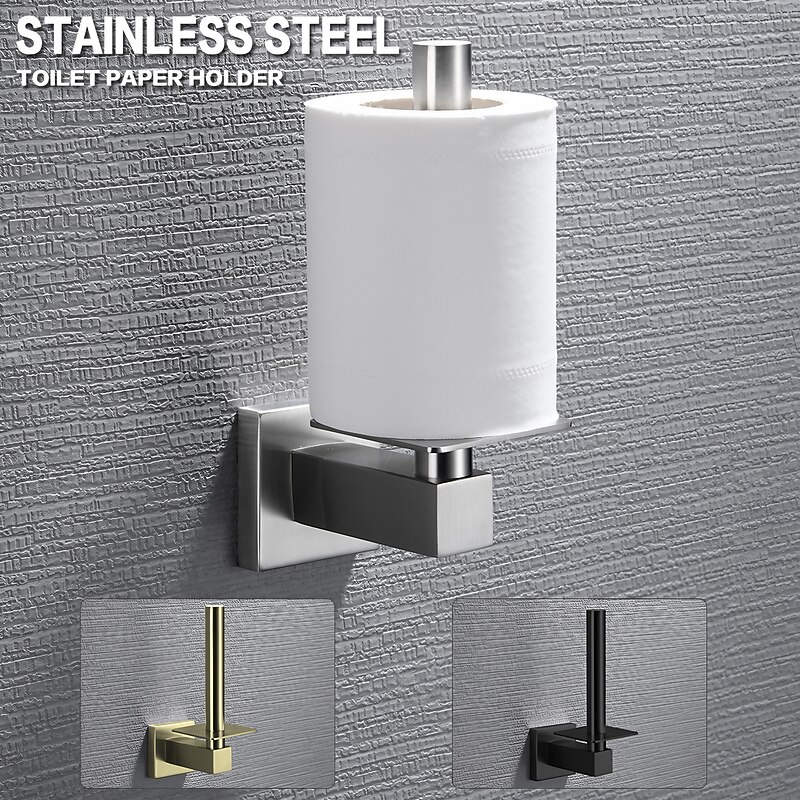 Toilet Paper Holder Adorable Creative Contemporary Modern Stainless Steel Low-carbon Steel Metal 1PC - Bathroom Wall Mounted
