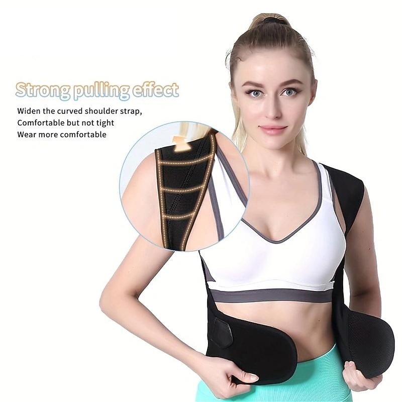 Posture Corrector For Women And Men, Adjustable Upper Back Brace With Clavicle Support For Neck, Shoulder And Upper Back3