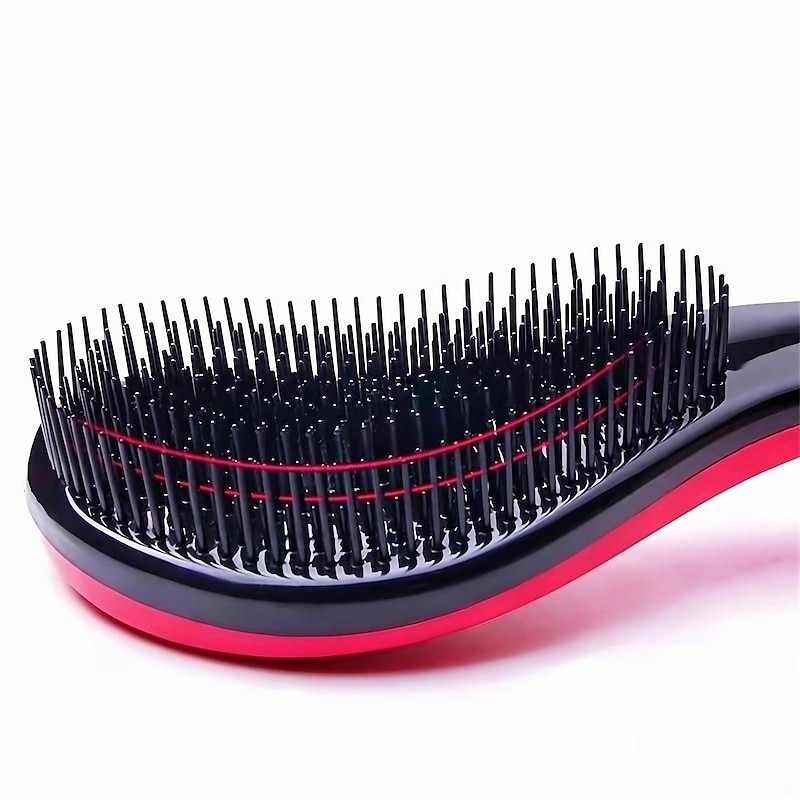 Anti-Static Detangler Hairbrush for Scalp Massage and Travel - Perfect for Dry and Wet Hair 2025 - $4.49