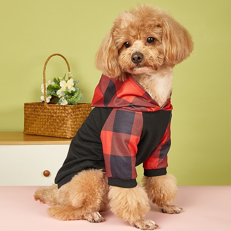 Dog Cat Hoodie Fashion Cute Winter Soft Washable Comfortable Outdoor Casual Daily Dog Clothing for Bichon Frise Poodle Pomeranian Baby Pet Papillon2