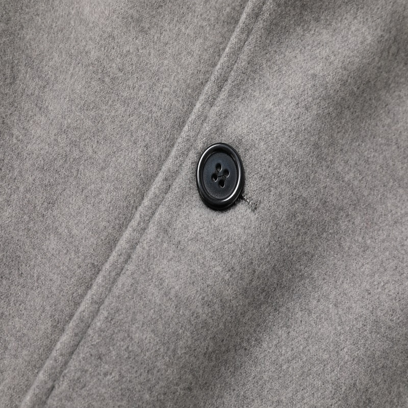 Men's Winter Coat Trench Coat Office & Career Daily Wear Winter Polyester Thermal Warm Washable Outerwear Clothing Apparel Fashion Warm Ups Solid Colored Pocket Lapel Single Breasted4