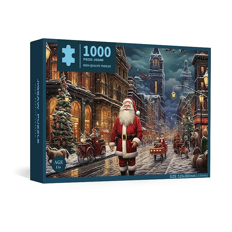 Festival Countdown Puzzle - 1000 Pieces Jigsaw Puzzles For Adults And Kids - Advent Calendar 2023 Festival Gifts Home Decoration - Festival Advent