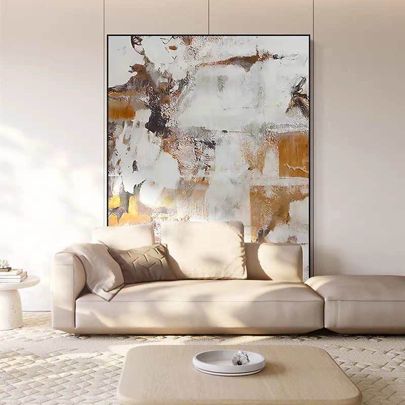 Mintura Handmade Oil Paintings On Canvas Wall Art Modern Decoration Abstract Picture For Home Decor Rolled Frameless Unstretched Painting3