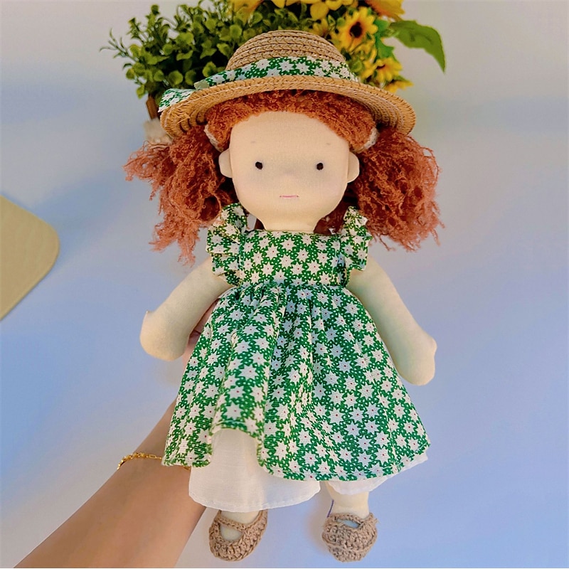 Waldorf Doll Handmade Pure Cotton Doll Changing Clothes Soft and Cute Plush Puppet Female Children's Toys4