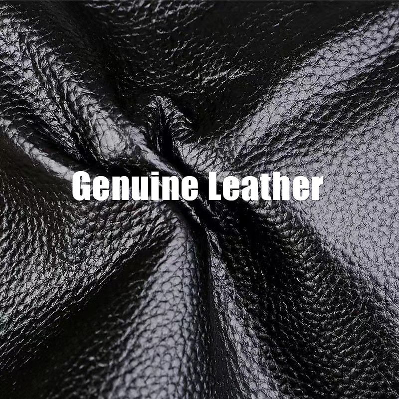 Men's Black Leather Crossbody Messenger Bag – Multi-Pocket Shoulder Bag with Zipper Closure for Work, Travel & Daily Use3