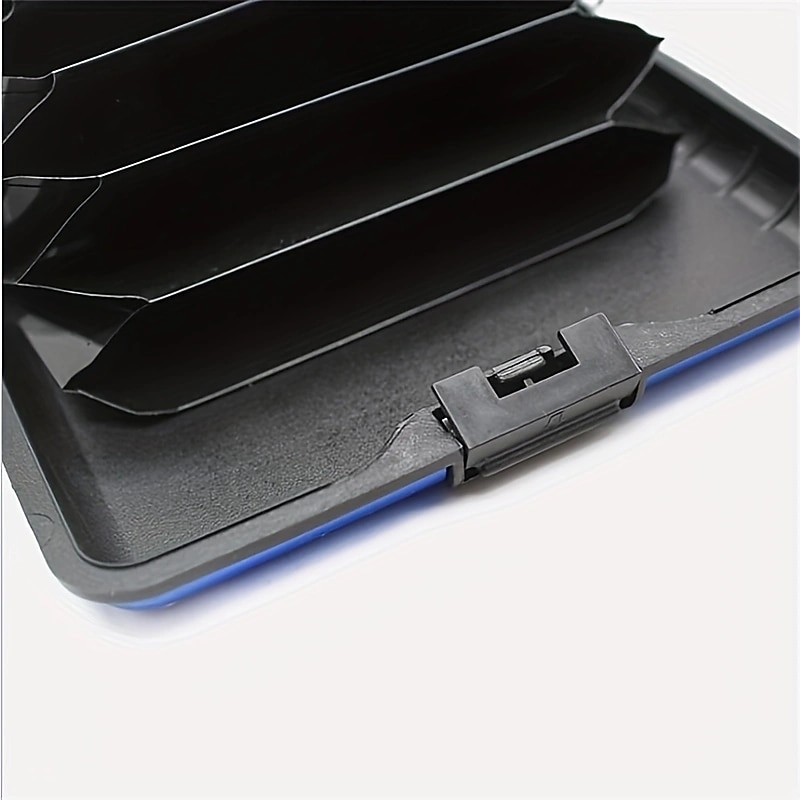 Aluminum Bank Card Holder Blocking Hard Case Wallet Solid Credit Card Anti-RFID Scanning Protect Card Holder4