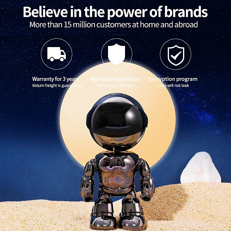 IP Camera 1080P Mini Wireless Motion Detection Remote Access IR-cut Indoor Support 128 GB2