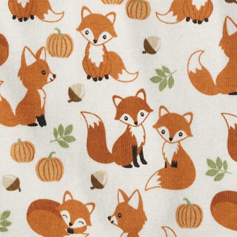 Girls' 3D Fox Pajama Sets Long Sleeve 3D Print Fall Winter Active Fashion Cute Kids 3-12 Years Crew Neck Home Causal Indoor Regular Fit2